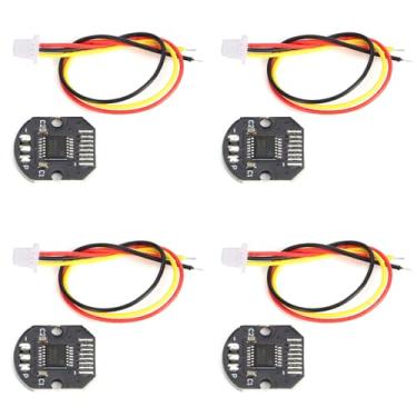 Imagem de Codificadores Magnéticos 4pcs 5V Posição Rotativa de 14 Bits Sensor Módulo de Alta Precisão Com Precisão de ângulo de 0,05 ° Com Saída PWM e Interface SPI ou I2C