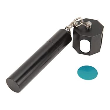 Imagem de Suporte de Giz de Bilhar de 2 Onças, Ponta Magnética Pricker Preto para Jogadores de Sinuca, Design Octogonal, Inclui Capa de Giz