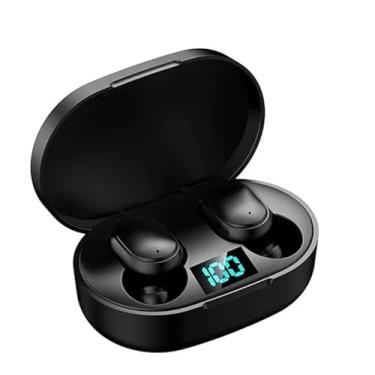 Imagem de Fone de Ouvido Sem Fio TWS Bluetooth 5.0 – Cor Preto - galpão10x