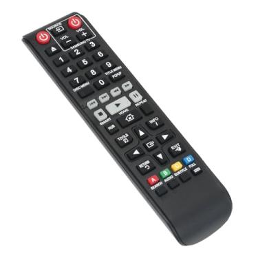 Imagem de Controle remoto de DVD de substituição AK59-00167A adequado para leitor de Blu-ray Disc Samsung BD-F6500 BD-F6700 BD-J7500 BD-J7500/ZA BD-F7500/ZA BD-F6500 BD-F6700 BD-J7500 BD-J7500/ZA UA BD-K85 00