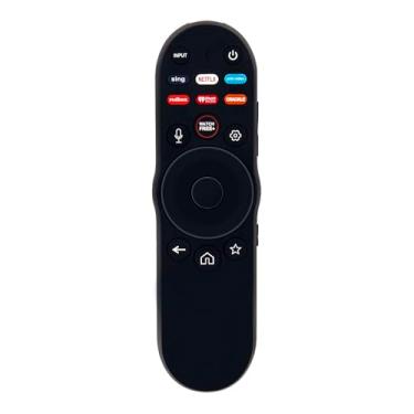 Imagem de Controle remoto de voz de substituição XRT270 adequado para Smart TV Vizio Quantum Pro 4K QLED Smart Televisions V435M-K04 M55Q6-L4 M65Q6-L4 M75Q6-L4 M43Q6M-K04 V505M-K09 V555M-K01 V555M-K01 585M-K 01