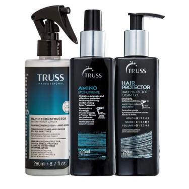Imagem de Kit Truss - Uso Obrigatório 260ml + Finalizador Amino 225ml + Hair Pro