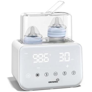 Imagem de Aquecedor de Mamadeiras GROWNSY 10 em 1 - Controle de Temperatura Rápi
