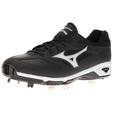 Imagem de Mizuno Tênis de beisebol masculino Dominant Ic, Preto/branco, 16 D US