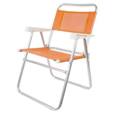 Imagem de Cadeira de Praia Master Fashion Alumínio Cores Sortidas - Mor