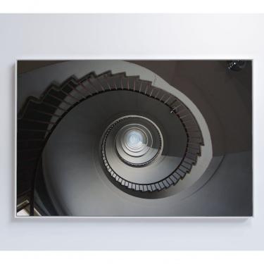 Imagem de Quadro Escada Em Espiral 60x40 Cm Adesivo Fotográfico