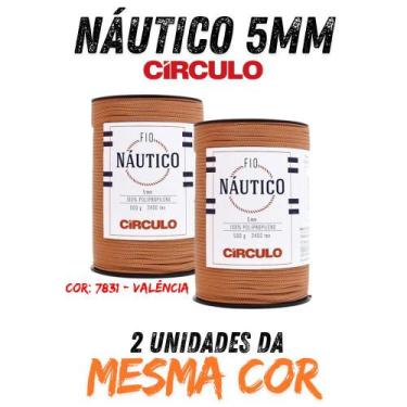 Imagem de FIO NÁUTICO 5MM circulo 500g KIT C 02 UN, 7831 - VALÊNCIA