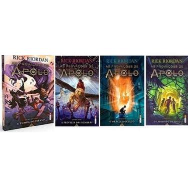 Imagem de Kit 4 Livros As Provações De Apolo Rick Riordan - Intrinseca