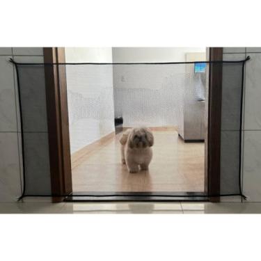 Imagem de Cercas para cães - Cercas com tela para portas (PP - 72cm X 80cm)