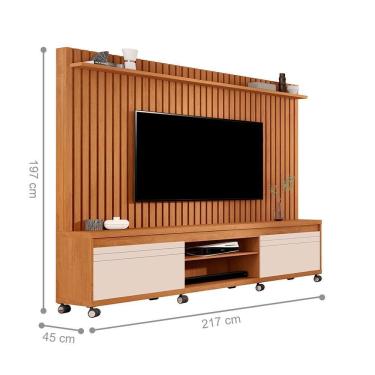 Imagem de Home Para Tvs Lyon Nature Off White