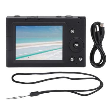 Imagem de Câmera digital 4K Câmera de 2,83 polegadas de 2,83 polegadas de 64MP de foco automático VLOGGING com 28x Câmera de vídeo de filtro retro de zoom digital de zoom digital compacto
