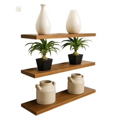Imagem de Prateleira Flutuante 60x15 MDF madeira Montagem Fácil - Inffinity, Fre