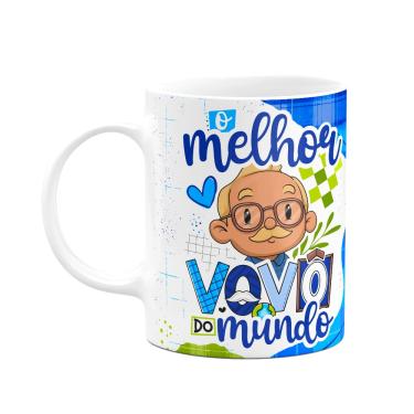 Imagem de Caneca dos Avós Cartoon - O melhor vovô do mundo - M5