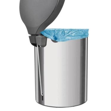 Imagem de Lixeira Inox Pedal New Tramontina Acabamento Polido 20 L