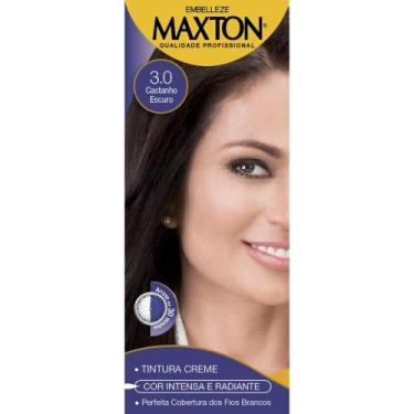 Imagem de Tintura Maxton Kit Prático 3.0 Castanho Escuro Harmonia.