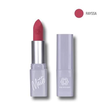 Imagem de Batom Matte Ana Hickmann Rayssa – Longa Duração, Alta Pigmentação e Aplicação Suave