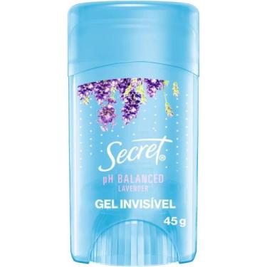 Imagem de Kit c/ 4 Desodorante em Gel Secret Aroma Lavanda 45g
