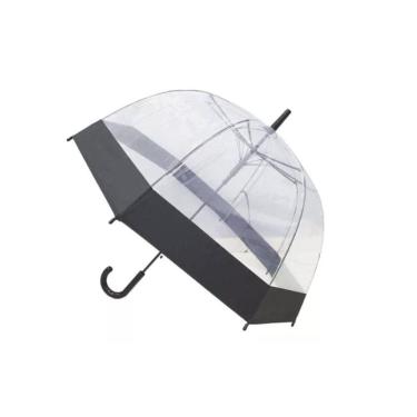 Imagem de Guarda-Chuva Transparente Debrum Preto