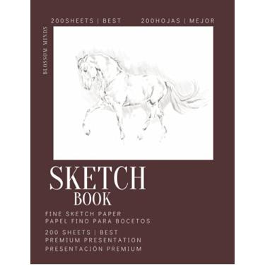 Imagem de Sketchbook: General Purpose Sketch Pad: Sketchbook. General Purpose Sketch Pad. Sketchbook is used for practicing sketches, drawings, pencil stroke ... Good quality white sheets. 197Pages.