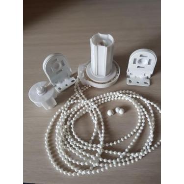 Imagem de Kit/peças Para Cortina Persiana Rolo Tubo 38mm Corrente 4mt