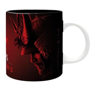 Imagem de ABYSTYLE Assassin's Creed Shadows Yasuke & Naoe 325 ml Caneca de chá de café de cerâmica para casa e cozinha Essentials Video Game Merch PS5