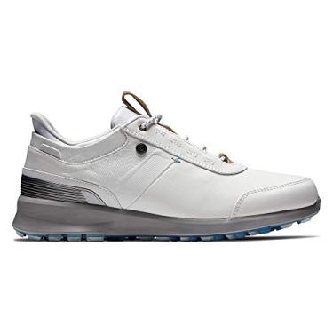 Imagem de FootJoy Sapato de golfe feminino Stratos Temporada Anterior, Off-white, 7
