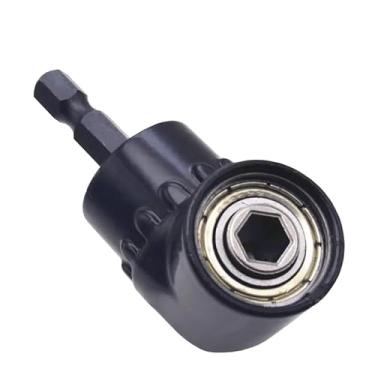 Imagem de 1 acessório adaptador de chave de 105 graus, extensão de chave hexagonal lmpact soquete de 1/10.2 cm para chaves manuais e chaves de fenda