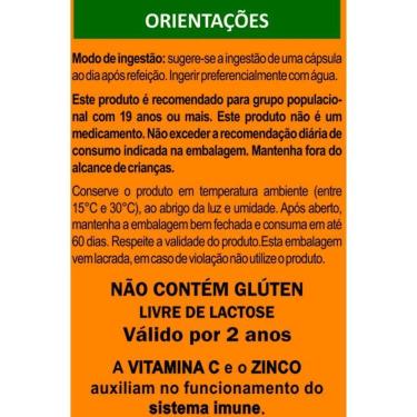 Imagem de Suprem C 1000 Vitamina C 1000 Mg + Zinco 7Mg Unilife 30caps