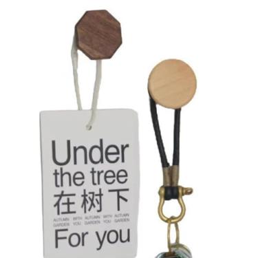 Imagem de Ganchos magnéticos resistentes para organização, ganchos de madeira versáteis e elegantes para pendurar ferramentas, cordas de mangueiras de jardim, utensílios de cozinha em armazéns, cruzeiros