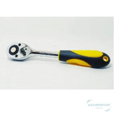 Imagem de Chave De Aperto Xave Catraca Reversível 1/2 P Soquete Cromo - A.R Vari