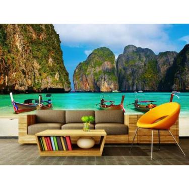 Imagem de Papel de Parede Painel Fotográfico Praia 85 -1,00 X 1,00 - Voce Decora