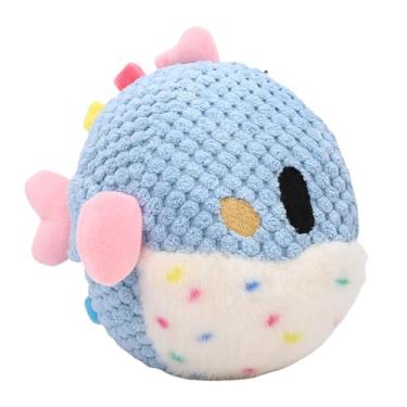 Imagem de Luocute Brinquedo Interativo para Cães, Brinquedo de Mastigar de Pelúcia Saltitante Com Som de Animal e Bateria Recarregável, para Cães Pequenos, Médios e Grandes, Gatos, Animais de