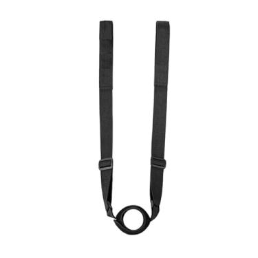 Imagem de Ysyqkn Alça de fixação para rolo de massagem, suporte multifuncional, leve e portátil para pernas, pescoço, quadril, pés e mãos.