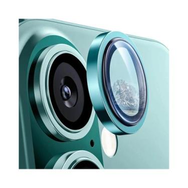 Imagem de Protetor De Lente De Câmera De Vidro Temperado Para iPhone 16 pro Max 