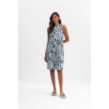 Imagem de Vestido feminino curto floral em viscose Essendi - G