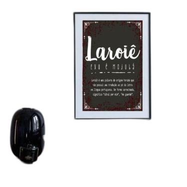 Imagem de Quadro Laroiê Significado - 60X48Cm