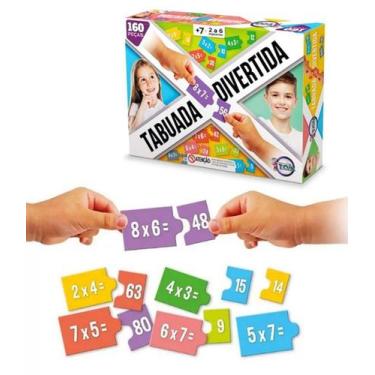 Imagem de Jogo TABUADA DIVERTIDA - Toia Brinquedos - troia
