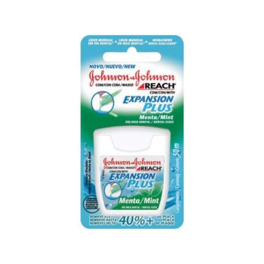 Imagem de Fio Dental Johnson & Johnson Reach Expansion Plus Menta 50m, Menta, 50