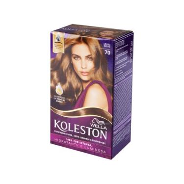 Imagem de Tintura Koleston Coloração Permanente - 70 Louro Médio - WELLA, Louro 