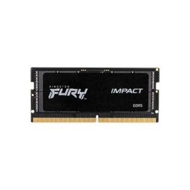 Imagem de Memória RAM para Notebook Kingston Fury Impact, 16GB, 4800MHz, DDR5, CL38 - KF548S38IB-16-Unissex