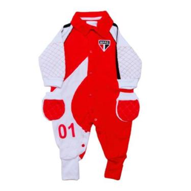 Imagem de Macacão Bebê Goleiro São Paulo Revedor, M