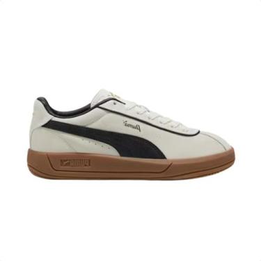 Imagem de Tênis Casual Feminino Puma Club Klassika Sd Off White, White, Puma bla