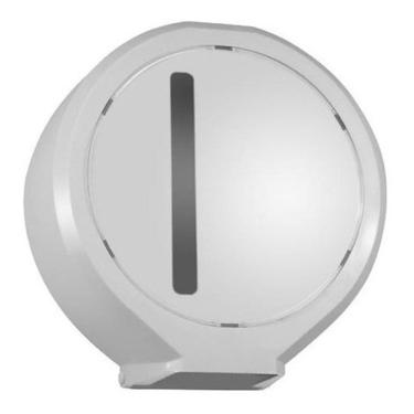 Imagem de Suporte para Papel Higiênico Elite para Rolo de 300 a 400M com Visor e Fechadura ABS Br...