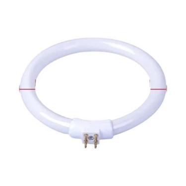 Imagem de Lâmpada De Mesa Pequena Branca Com Anel Fluorescente 11W 12W Lâmpada T