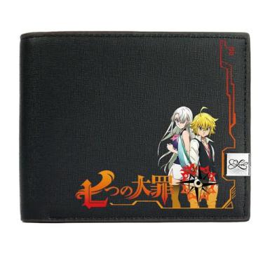 Imagem de Wallet Seven Deadly Sins Meliodas Anime Characters Slim - yiweisai
