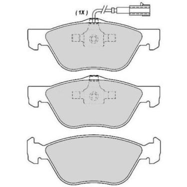 Imagem de Pastilha de Freio Dianteiro Fiat Linea 2008 a 2019 TEC PADS