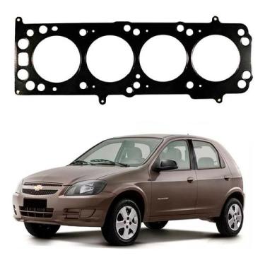 Imagem de Junta Cabeçote Chapa Chevrolet Celta 1.0 8v 2013 A 2016 - Valeo