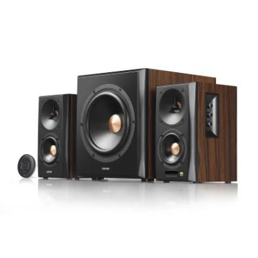 Imagem de Caixa de som com Subwoofer sem fio, 155W RMS, Bivolt, Bluetooth, para casa e festas - S360DB EDIFIER