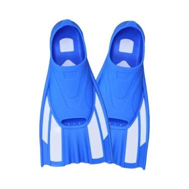Imagem de Nadadeiras De Silicone Para Adultos Com Bolso Para O Pé Inteiro, Para 