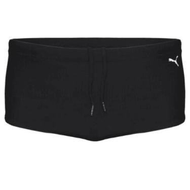 Imagem de Sunga Praia Lateral Larga Puma 26015.003, Preto, M